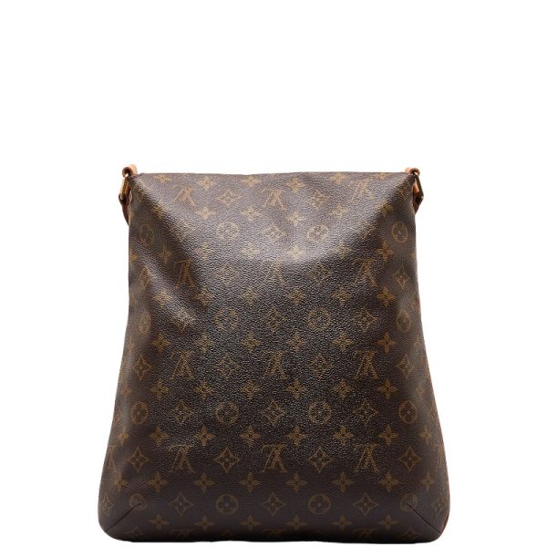 1 0149962 3 Louis Vuitton Monogram Musette Shoulder Bag Brown