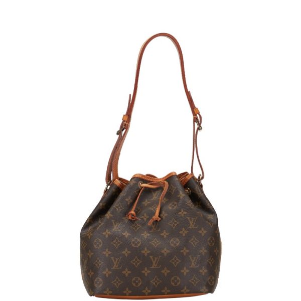 1 0149997 1 Louis Vuitton Monogram Petit Noe Shoulder Bag M42226 Brown