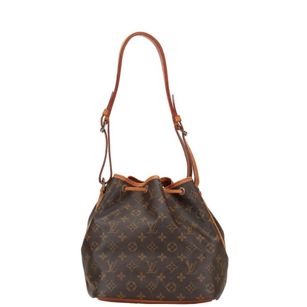 1 0149997 3 Louis Vuitton Monogram Petit Noe Shoulder Bag M42226 Brown