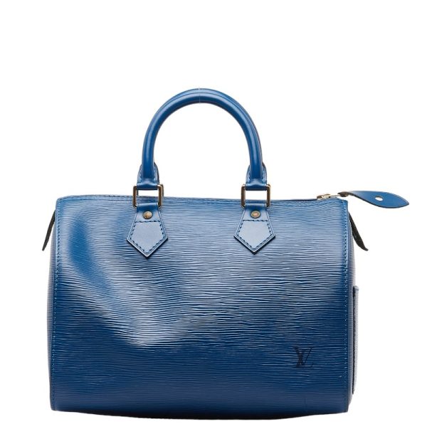 1 0150046 1 Louis Vuitton Epi Speedy 25 Handbag Mini M43015 Toledo Blue