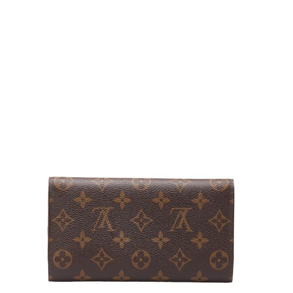 1 0150575 2 Louis Vuitton Porte Tresor International Long Wallet M61215 Brown