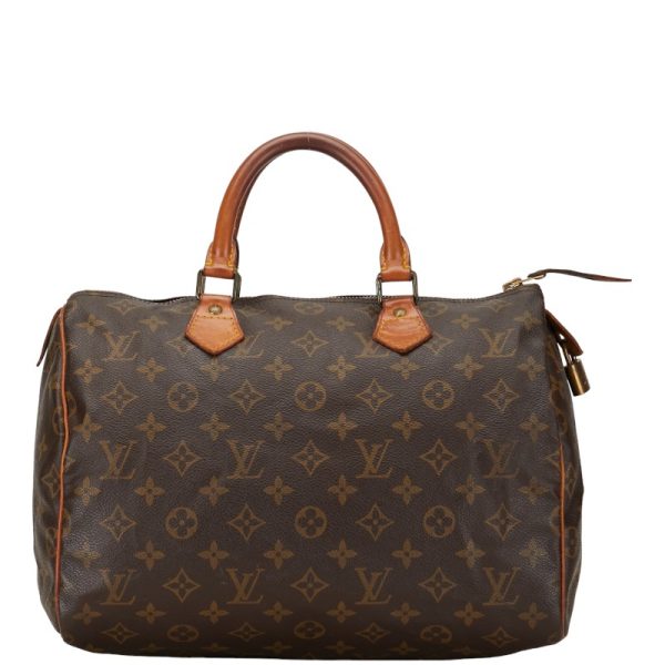 1 0150687 1 Louis Vuitton Monogram Speedy 30 M41526 Brown