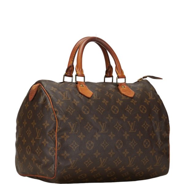 1 0150687 2 Louis Vuitton Monogram Speedy 30 M41526 Brown