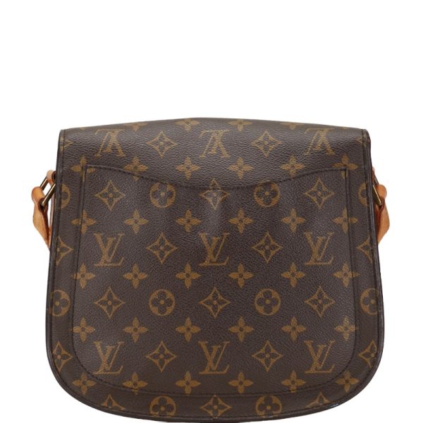 1 0150688 3 Louis Vuitton Saint Cloud GM Shoulder Bag M51242 Brown