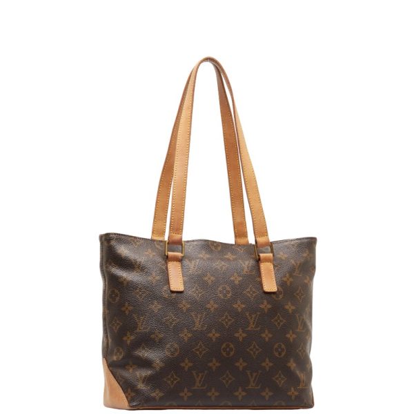 1 0150704 2 Louis Vuitton Monogram Hippo Piano Tote Bag M51148 Brown