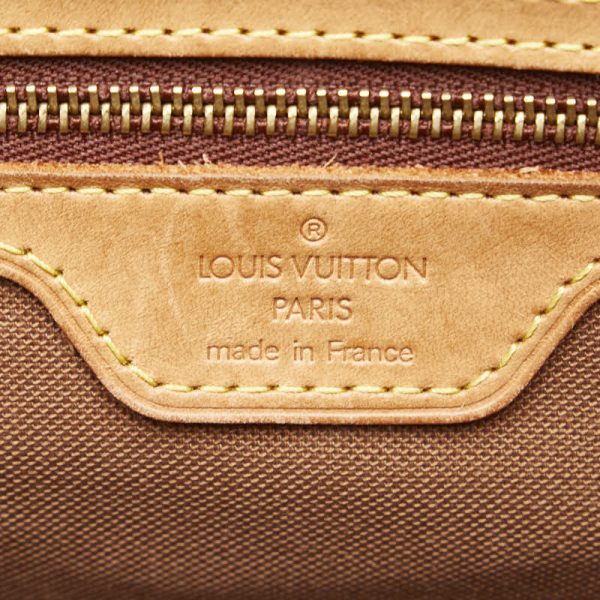 1 0150715 8 Louis Vuitton Monogram Hippo Piano Tote Bag M51148 Brown