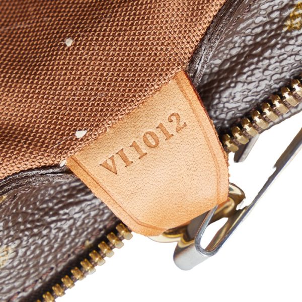 1 0150715 9 Louis Vuitton Monogram Hippo Piano Tote Bag M51148 Brown