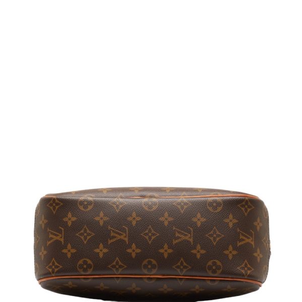 1 0150743 4 Louis Vuitton Monogram Trouville Handbag M42228 Brown