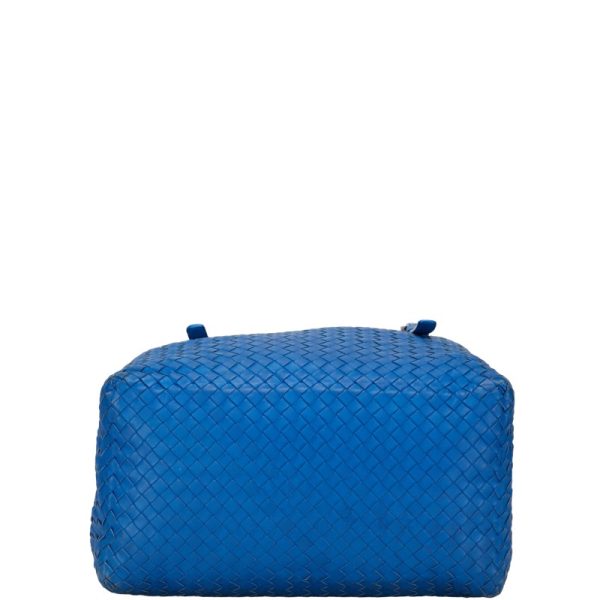 1 0151526 4 Bottega Veneta Intrecciato Tote Bag Shoulder Bag Blue