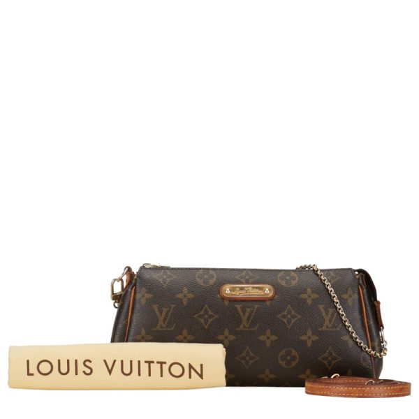 1 0151588 1 Louis Vuitton Monogram Eva Handbag Shoulder Bag Brown