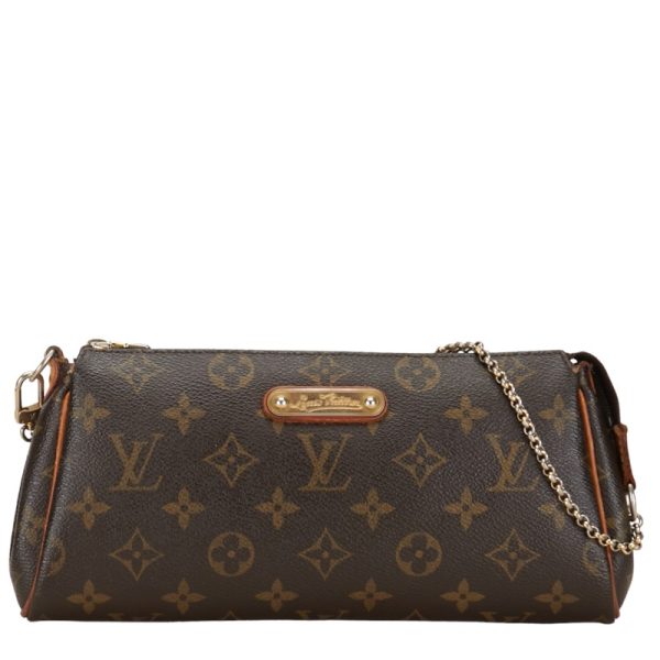 1 0151588 2 Louis Vuitton Monogram Eva Handbag Shoulder Bag Brown