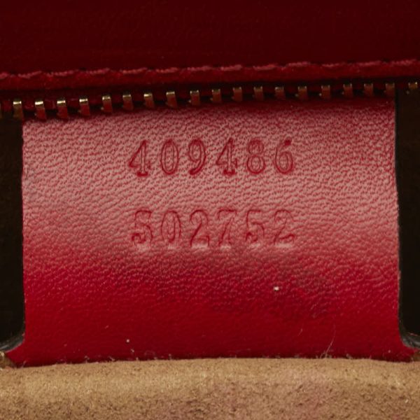 1 0151591 12 Gucci GG Supreme Chain Shoulder Bag Pink