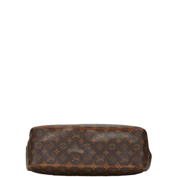 1 0151600 4 Louis Vuitton Monogram Batignolles M51154 Brown Leather