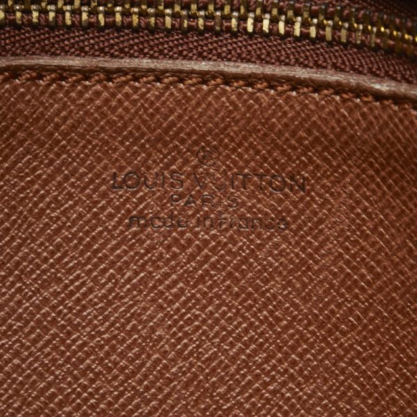 1 0151780 9 Louis Vuitton Monogram Genefeuille PM Shoulder Bag Brown