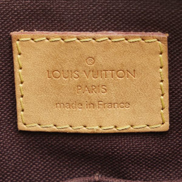 1 0151793 9 Louis Vuitton Monogram Turen PM Handbag Shoulder Bag Brown