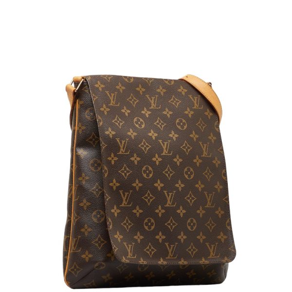 1 0151795 2 Louis Vuitton Monogram Musette Shoulder Bag M51256 Brown