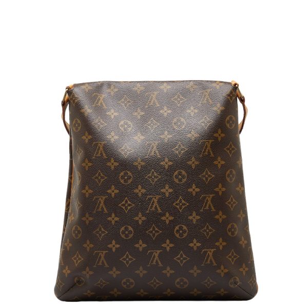 1 0151795 3 Louis Vuitton Monogram Musette Shoulder Bag M51256 Brown