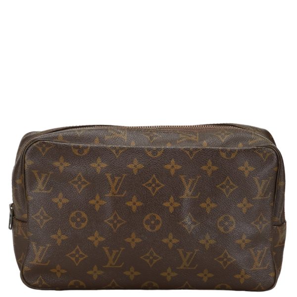 1 0151805 1 Louis Vuitton True Toilet 28 Clutch Bag M47522 Brown