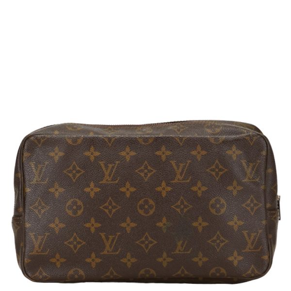 1 0151805 3 Louis Vuitton True Toilet 28 Clutch Bag M47522 Brown