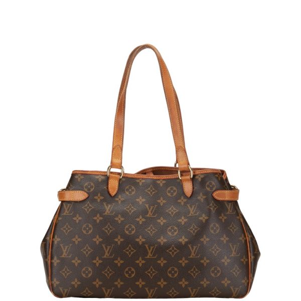 1 0151806 3 Louis Vuitton Monogram Batignolles Oriental Shoulder Bag Handbag M51154 Brown PVC Leather