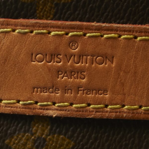 1 0151820 8 Louis Vuitton Monogram Keepall Bandouliere 55 Bag M41414 Brown