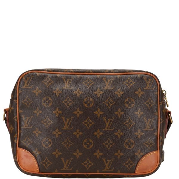 1 0151823 3 Louis Vuitton Monogram Nile Shoulder Bag M45244 Brown