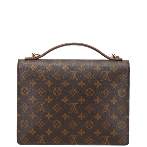 1 0151834 3 Louis Vuitton Monogram Monceau 26 M51187 Brown