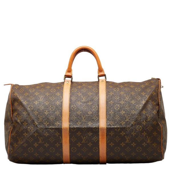 1 0151838 1 Louis Vuitton Monogram Keepall 55 M41424 Brown