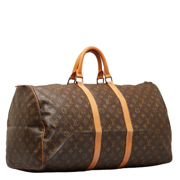 1 0151838 2 Louis Vuitton Monogram Keepall 55 M41424 Brown