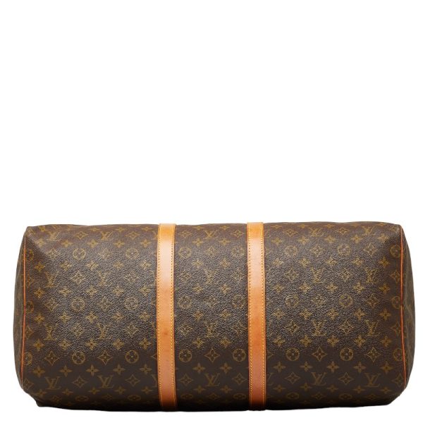 1 0151838 4 Louis Vuitton Monogram Keepall 55 M41424 Brown