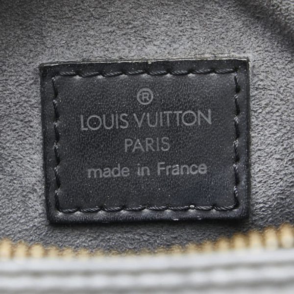 1 0151990 10 Louis Vuitton Epi Sablon Handbag Black Noir Leather