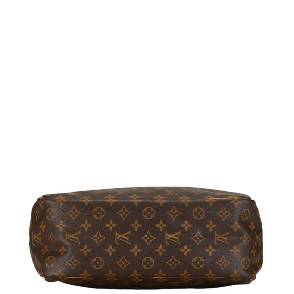 1 0152046 4 Louis Vuitton Monogram Deauville Handbag M47270 Brown