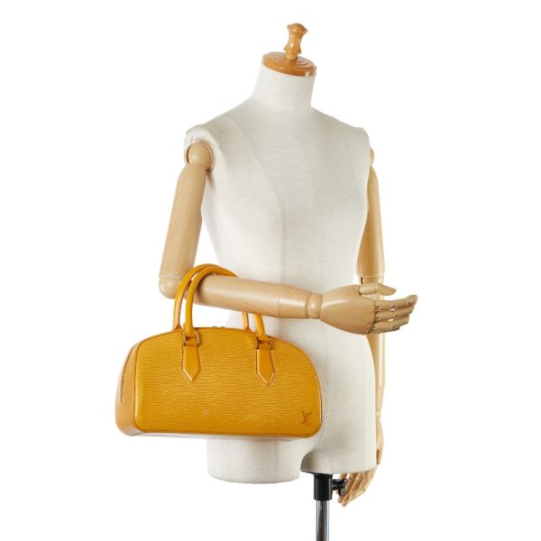 1 0152098 9 Louis Vuitton Epi Jasmine Handbag M52089 Tassili Yellow Leather