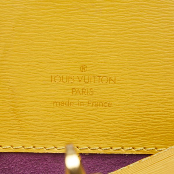 1 0152110 7 Louis Vuitton Epi Cluny Handbag M52259 Tassili Yellow Leather