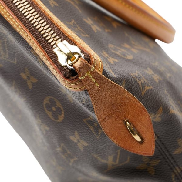 1 0152118 7 Louis Vuitton Monogram Lockit Shoulder Bag M40104 Brown