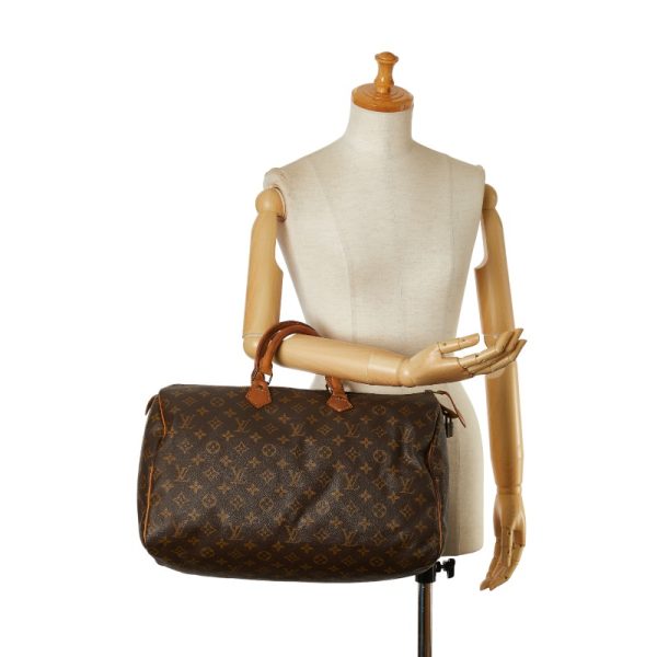 1 0152145 11 Louis Vuitton Monogram Speedy 40 M41522 Brown