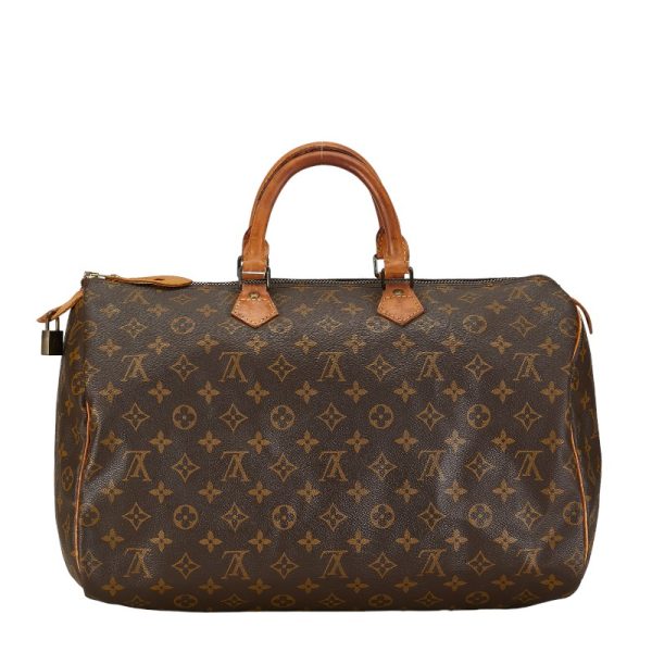 1 0152145 3 Louis Vuitton Monogram Speedy 40 M41522 Brown