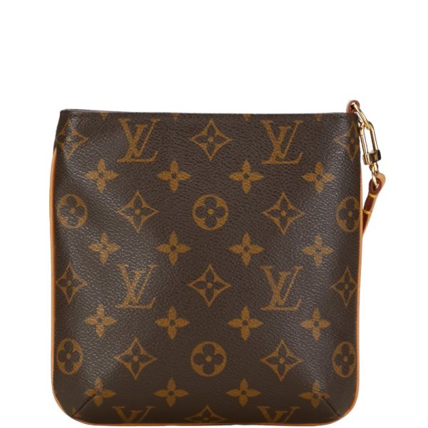 1 0152168 3 Louis Vuitton Monogram Accessory Pouch M51901 Brown