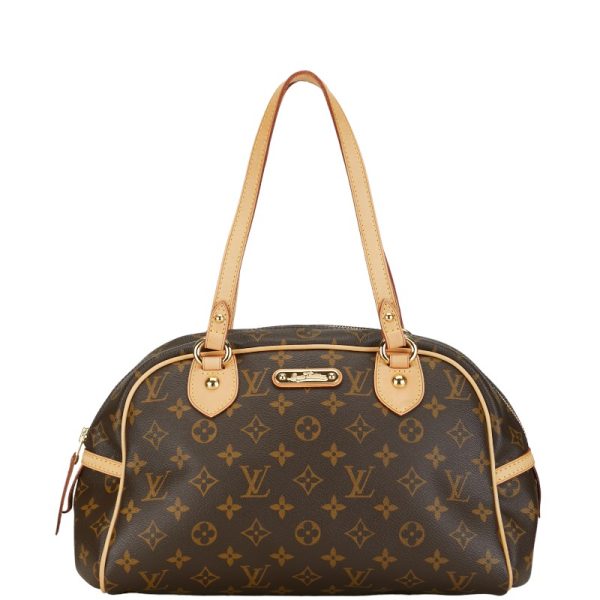 1 0152927 1 Louis Vuitton Monogram Montorgueil PM M95565 Brown