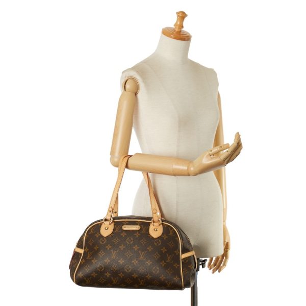 1 0152927 9 Louis Vuitton Monogram Montorgueil PM M95565 Brown