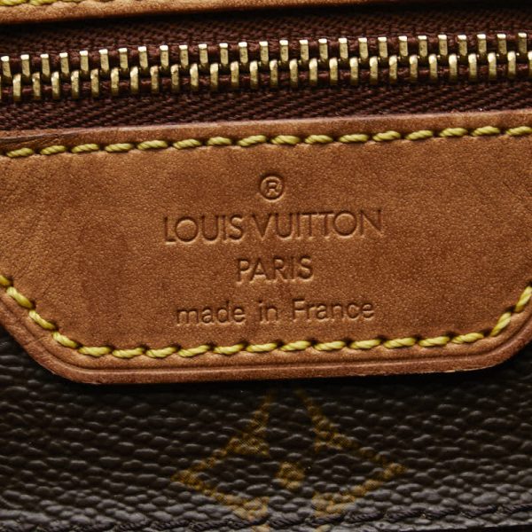 1 0152931 10 Louis Vuitton Monogram Cabalto Shoulder Bag Tote M51152 Brown