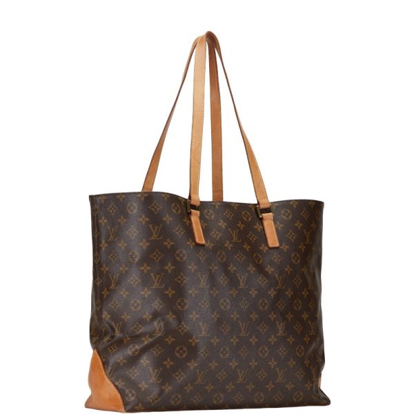 1 0152931 2 Louis Vuitton Monogram Cabalto Shoulder Bag Tote M51152 Brown