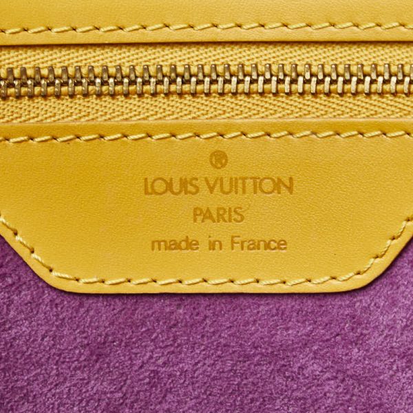 1 0152936 10 Louis Vuitton Epi Saint Jacques Shoulder Bag M52269 Tassili Yellow