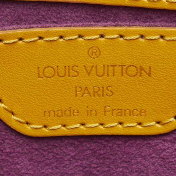 1 0152939 7 Louis Vuitton Epi Saint Jacques shoulder bag M52339 Tassili yellow