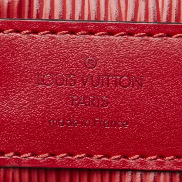 1 0152942 6 Louis Vuitton Epi Sac De Paul PM Shoulder Bag M80207 Castilian Red