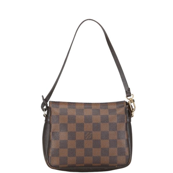 1 0152982 1 Louis Vuitton Damier Truth Makeup Accessory Pouch N51982 Brown