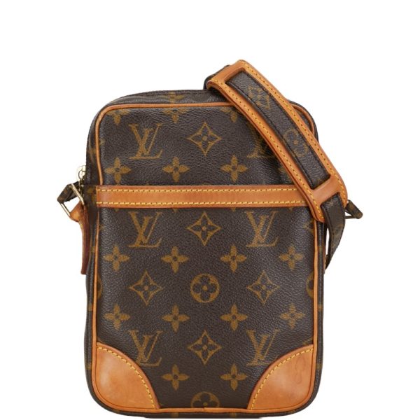 1 0152994 1 Louis Vuitton Monogram Danube Crossbody Shoulder Bag M45266 Brown