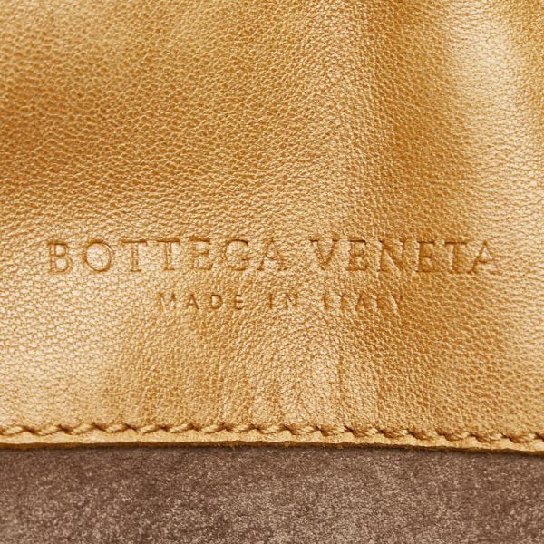 1 0153033 7 Bottega Veneta Intrecciato Handbag Tote Bag Brown Leather