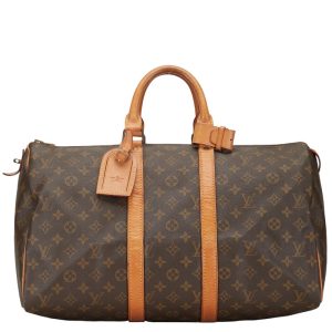 1 0153037 1 Louis Vuitton Monogram Montorgueil PM Hand Bag Brown