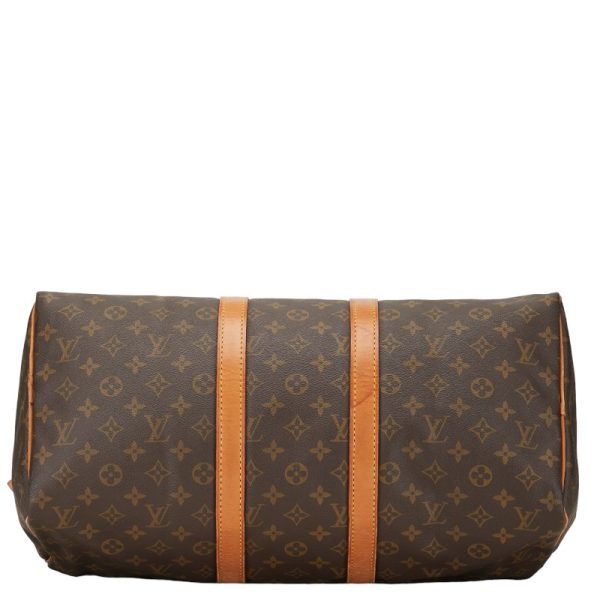 1 0153037 4 Louis Vuitton Monogram Keepall 45 M41428 Brown